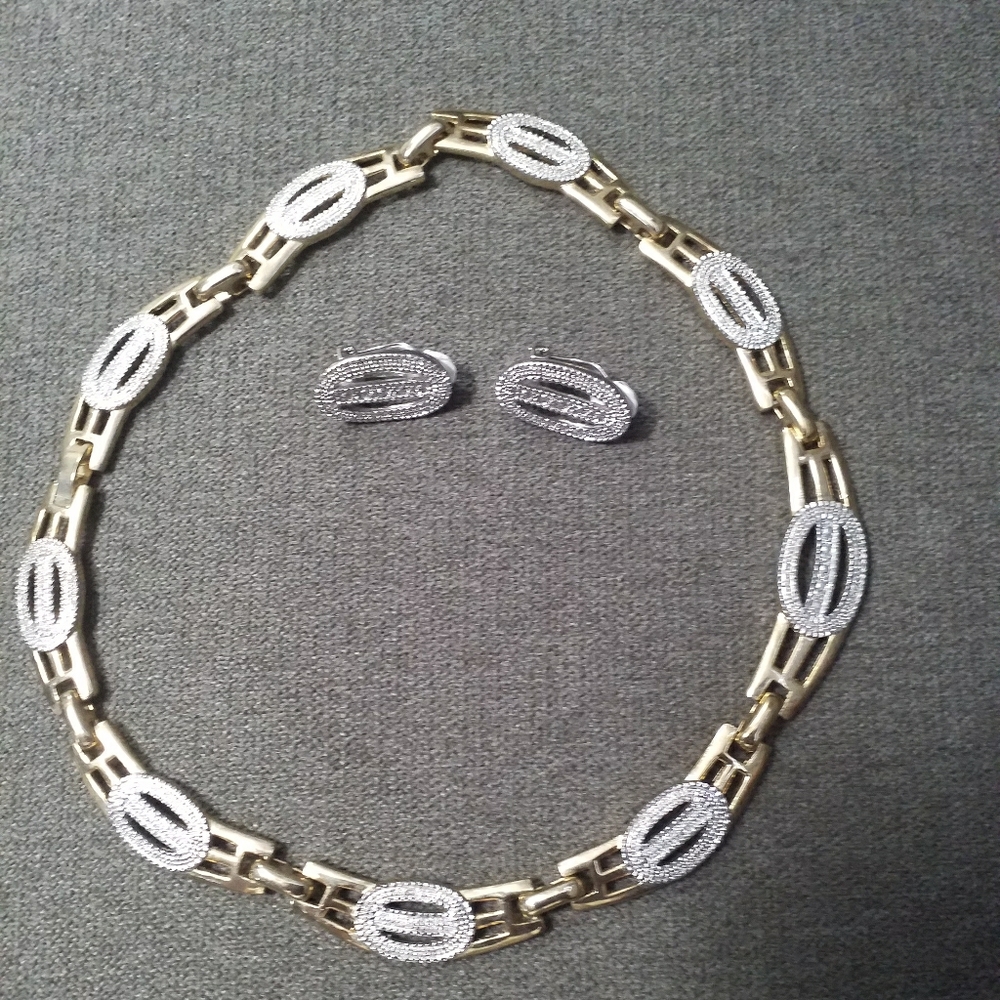 Fine Jewelry  Necklace with Earrings